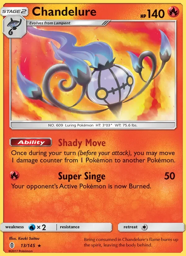 Chandelure - Non-holo