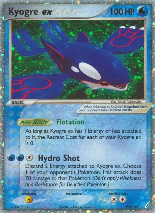 Kyogre ex - Holo