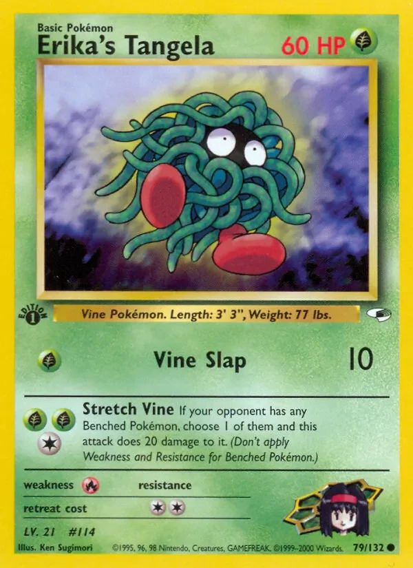 Erika's Tangela - Non-holo