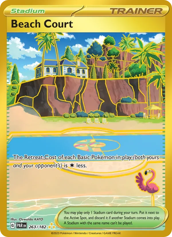 Beach Court - Full Art