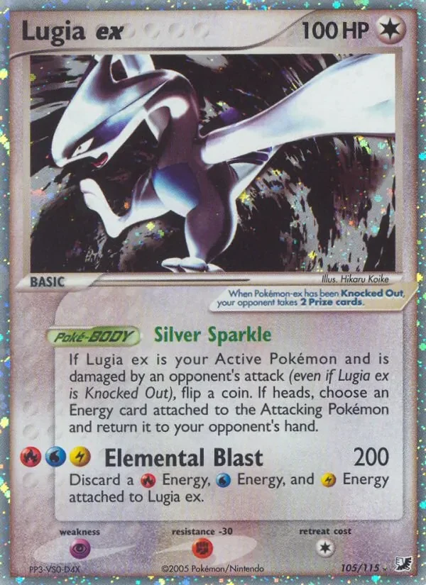Lugia ex - Holo