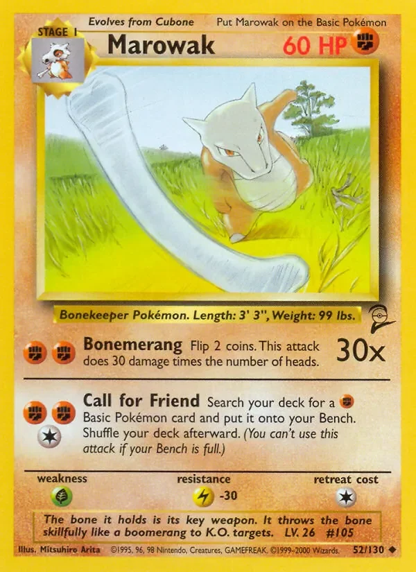 Marowak - Non-holo
