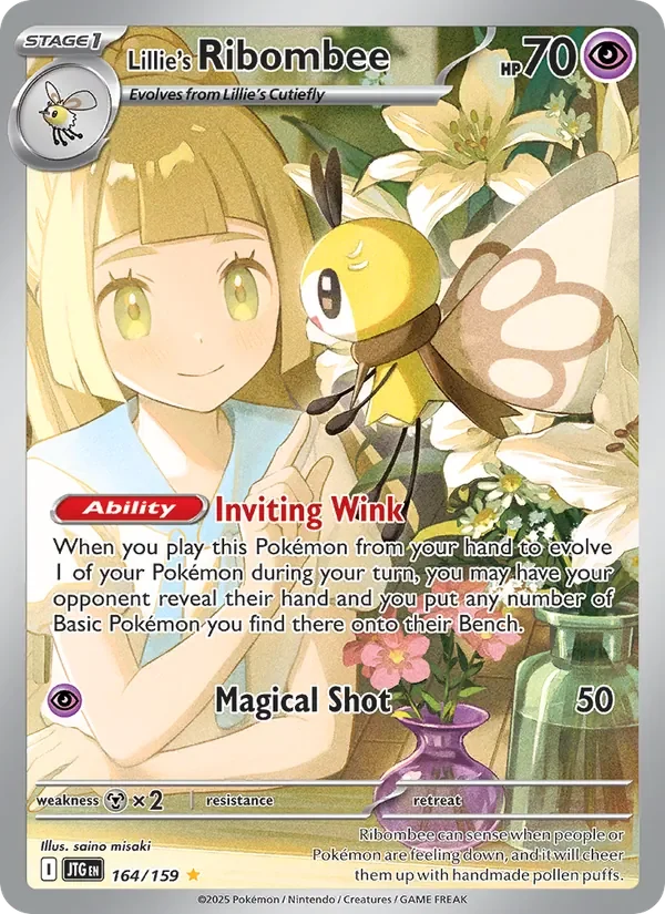 Lillie's Ribombee - Full Art