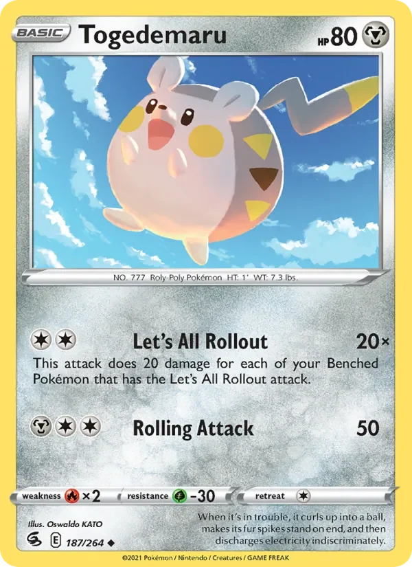 Togedemaru - Non-holo