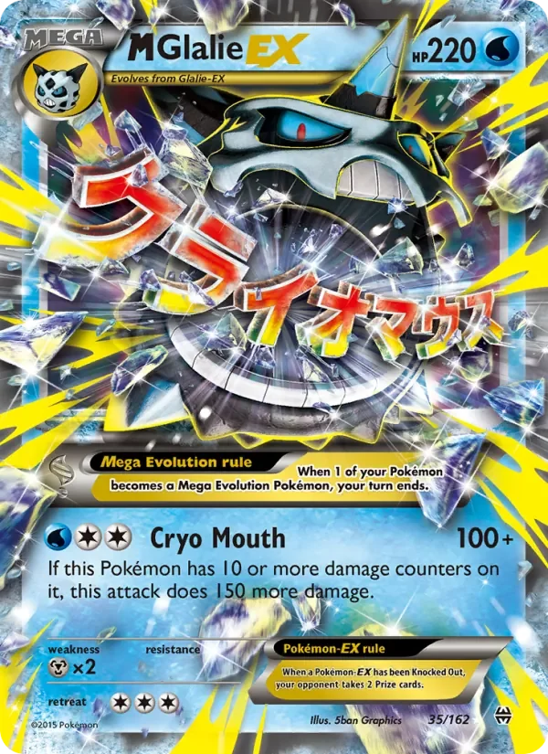 M Glalie EX - Non-holo