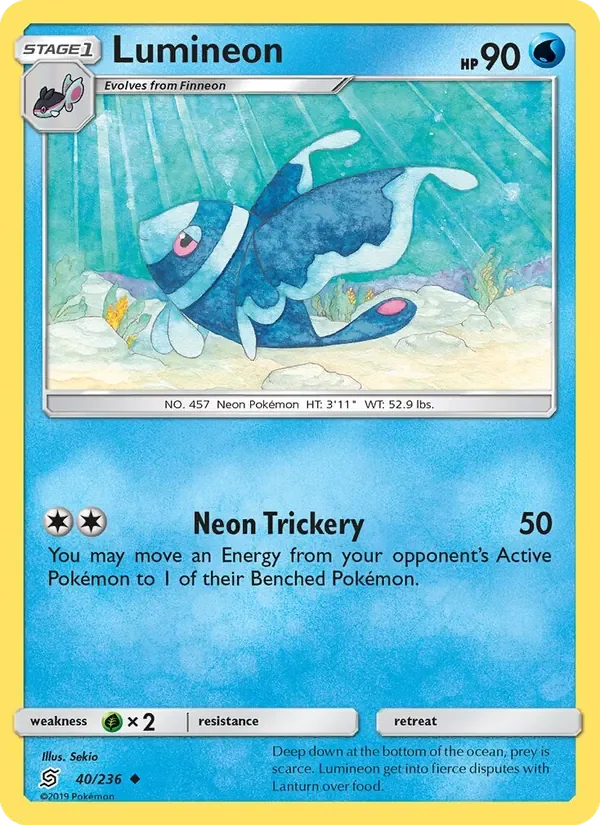 Lumineon - Non-holo