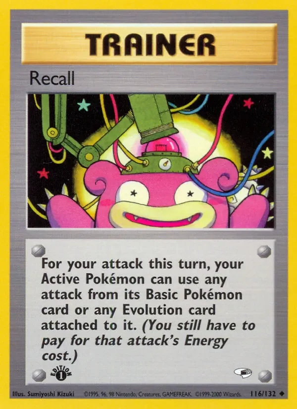 Recall - Non-holo