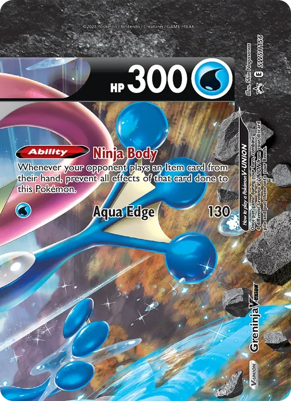 Greninja V-UNION - Holo