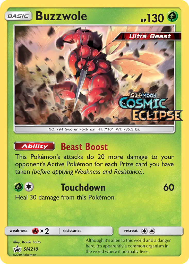 Buzzwole - Non-holo