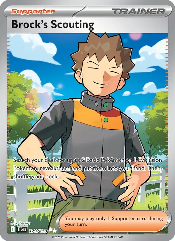 Brock's Scouting - Full Art