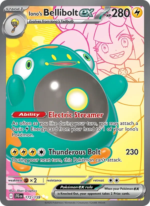 Iono's Bellibolt ex - Full Art