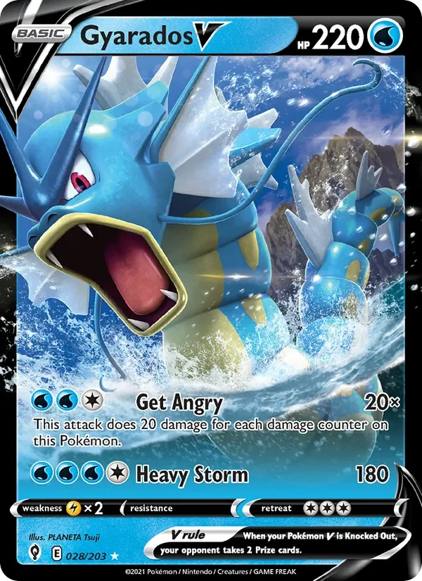 Gyarados V - Holo