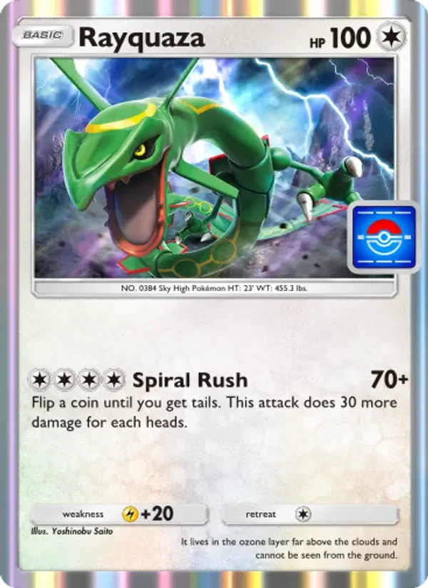 Rayquaza - Non-holo