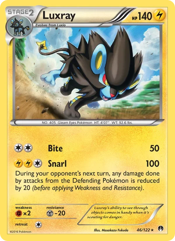 Luxray - Non-holo