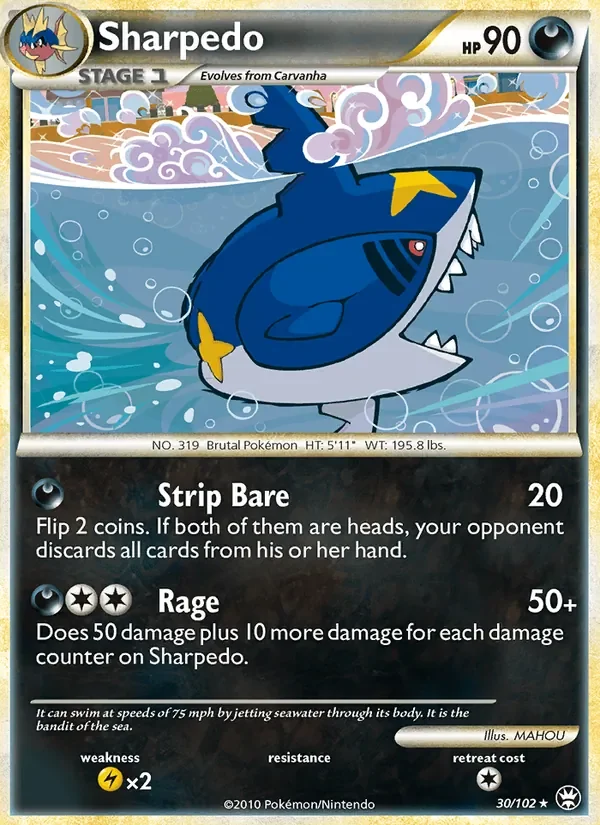Sharpedo - Non-holo