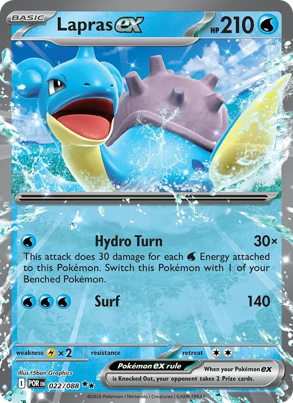 Lapras ex - Holo