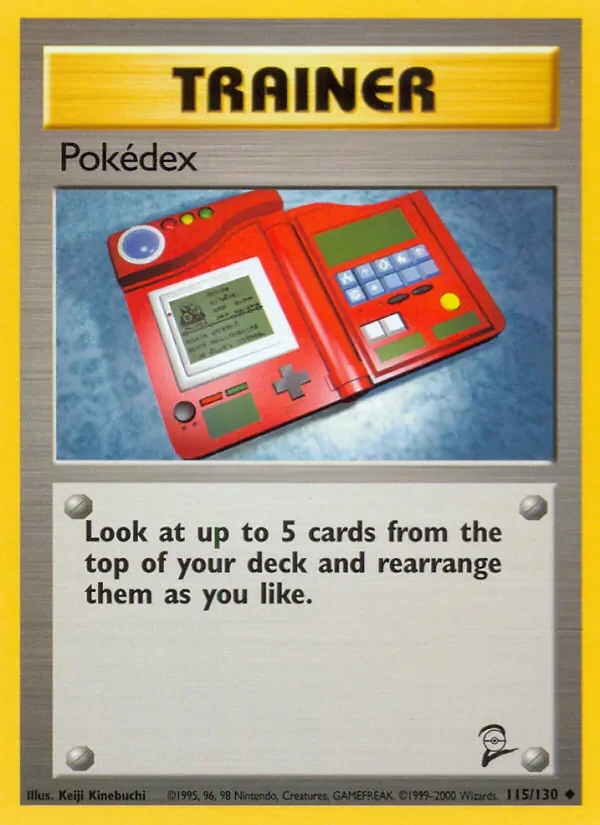 Pokédex - Non-holo