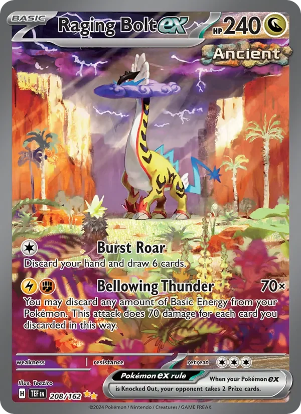 Raging Bolt ex - Full Art
