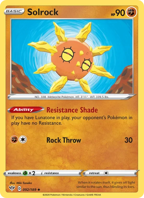 Solrock - Non-holo