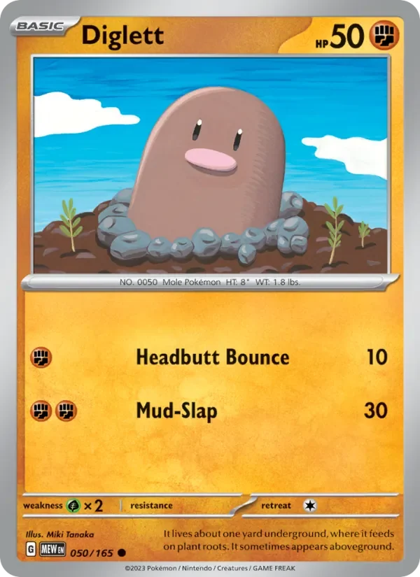 Diglett - Non-holo