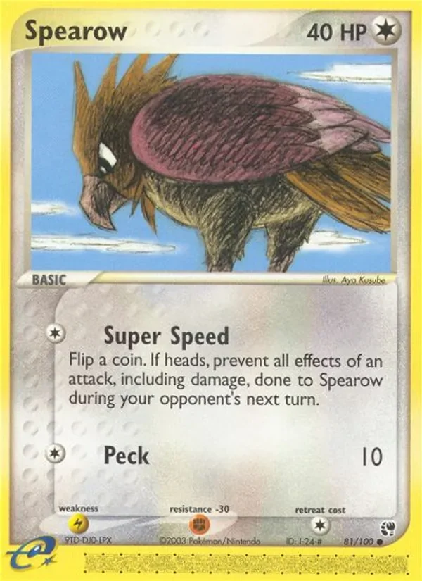 Spearow - Non-holo