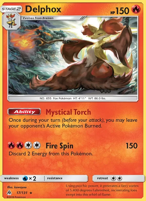 Delphox - Non-holo