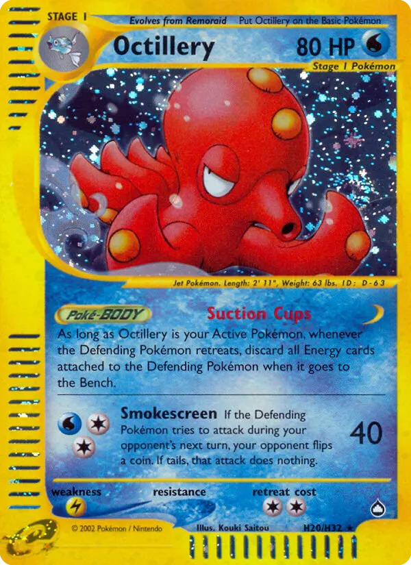 Octillery - Holo