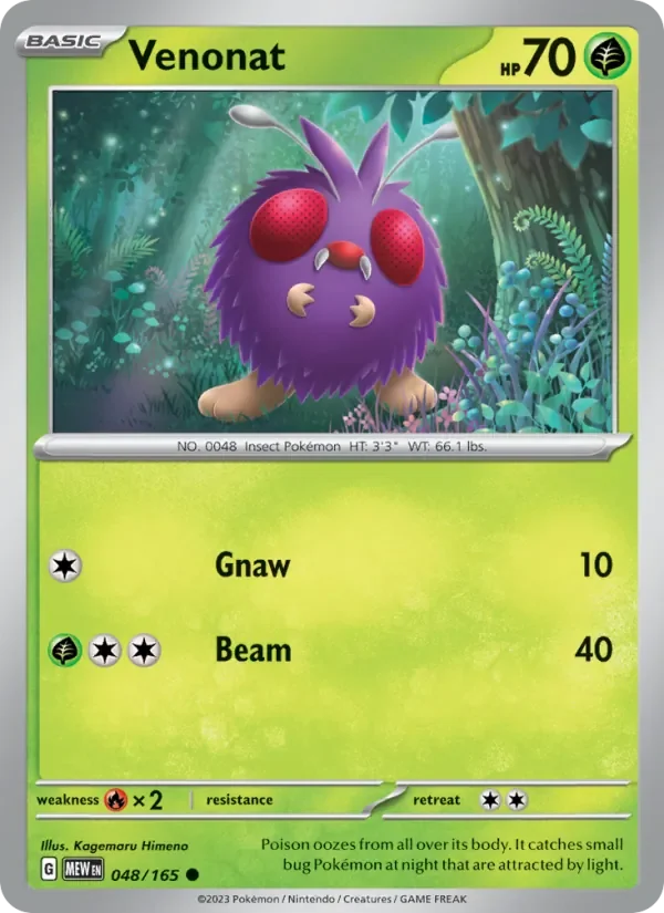 Venonat - Non-holo