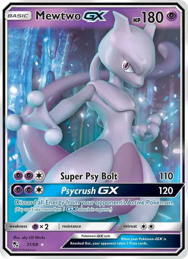 Mewtwo GX - Non-holo