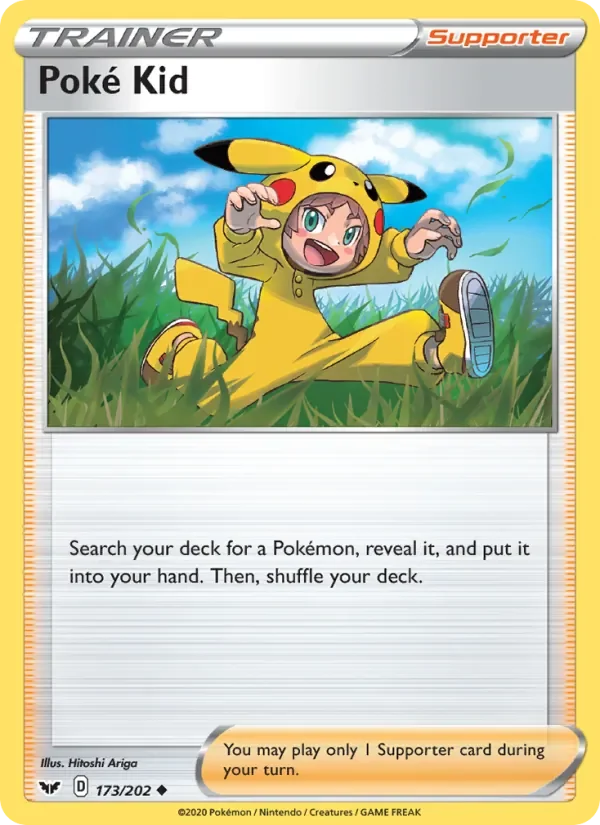 Poké Kid - Non-holo