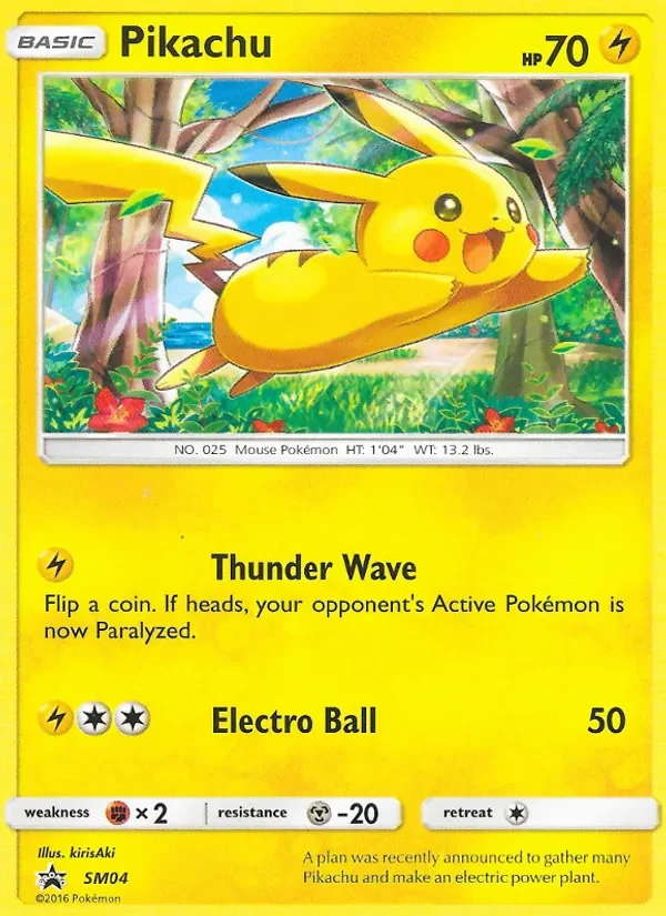 Pikachu - Non-holo