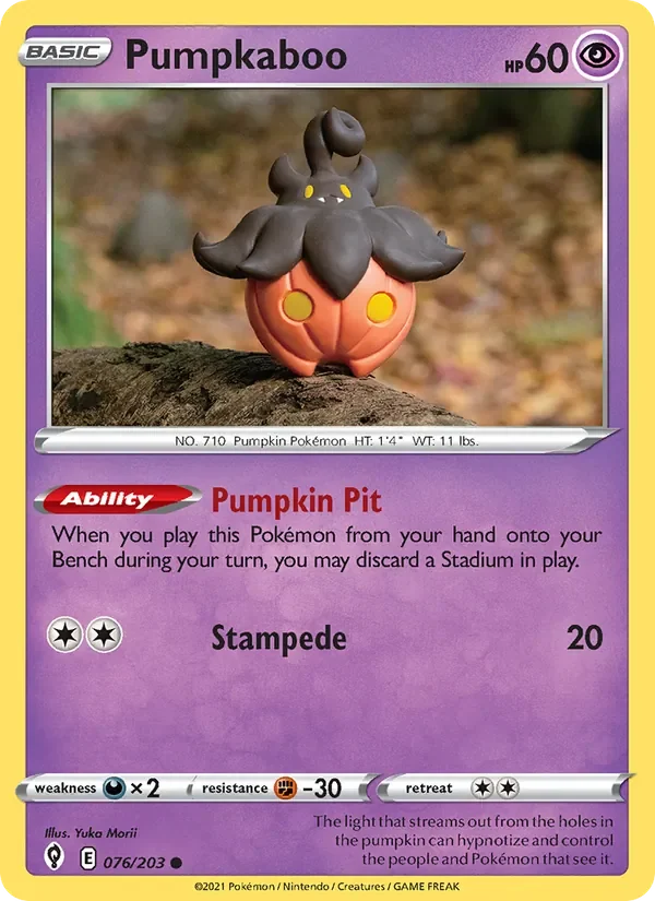Pumpkaboo - Non-holo