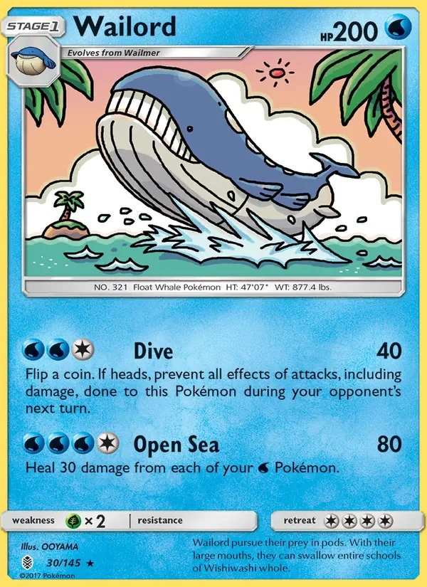 Wailord - Non-holo