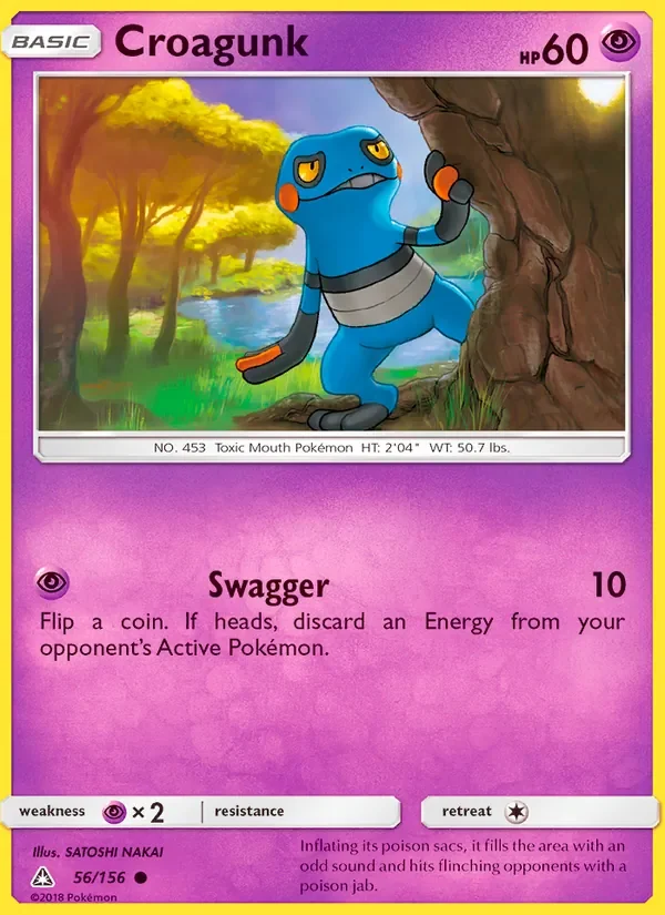 Croagunk - Non-holo
