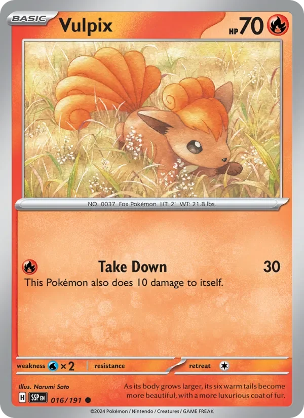 Vulpix - Non-holo