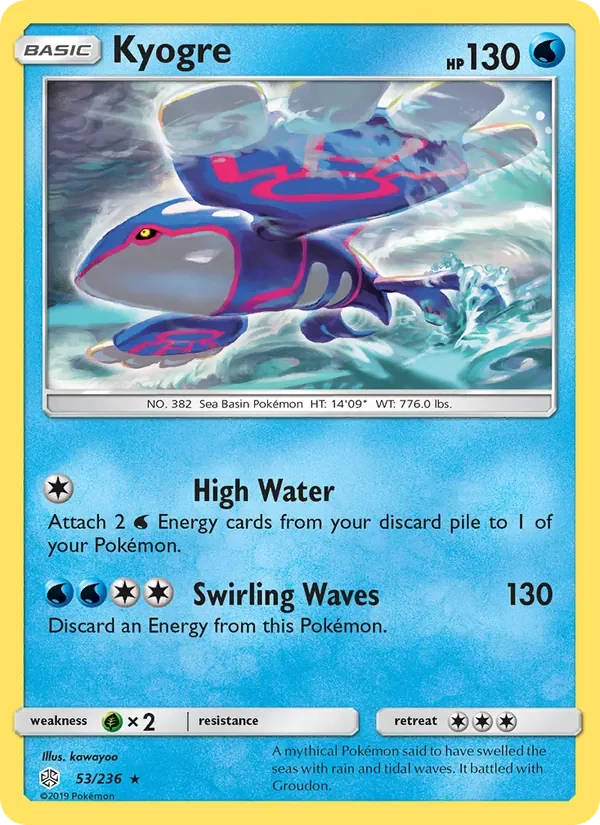 Kyogre - Non-holo