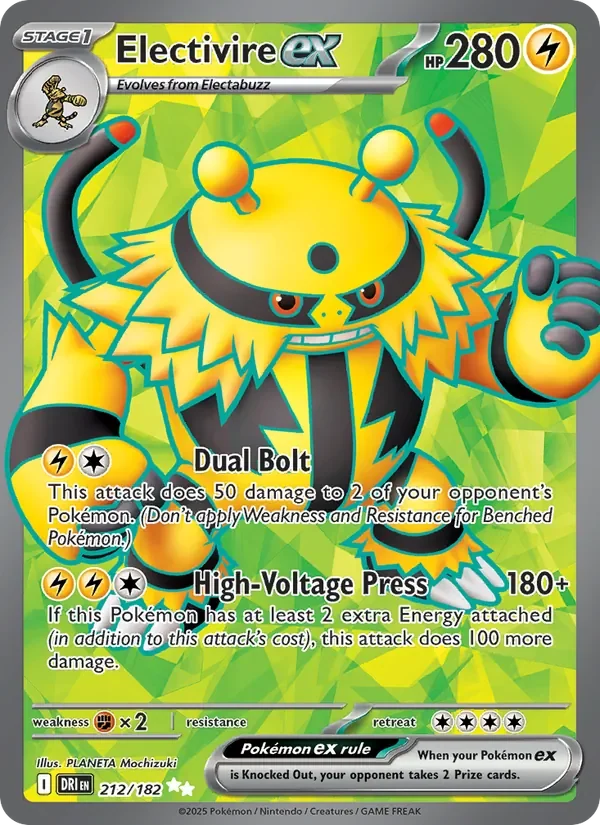 Electivire ex - Full Art