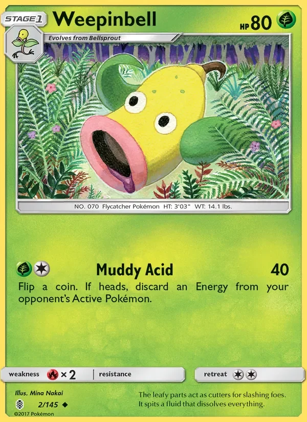 Weepinbell - Non-holo