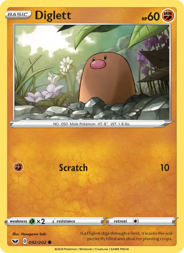 Diglett - Non-holo