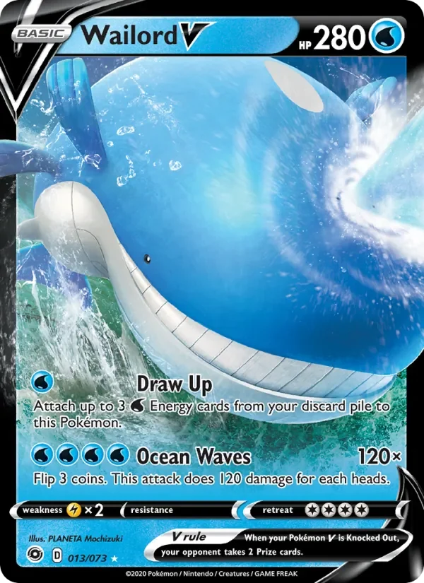 Wailord V - Holo