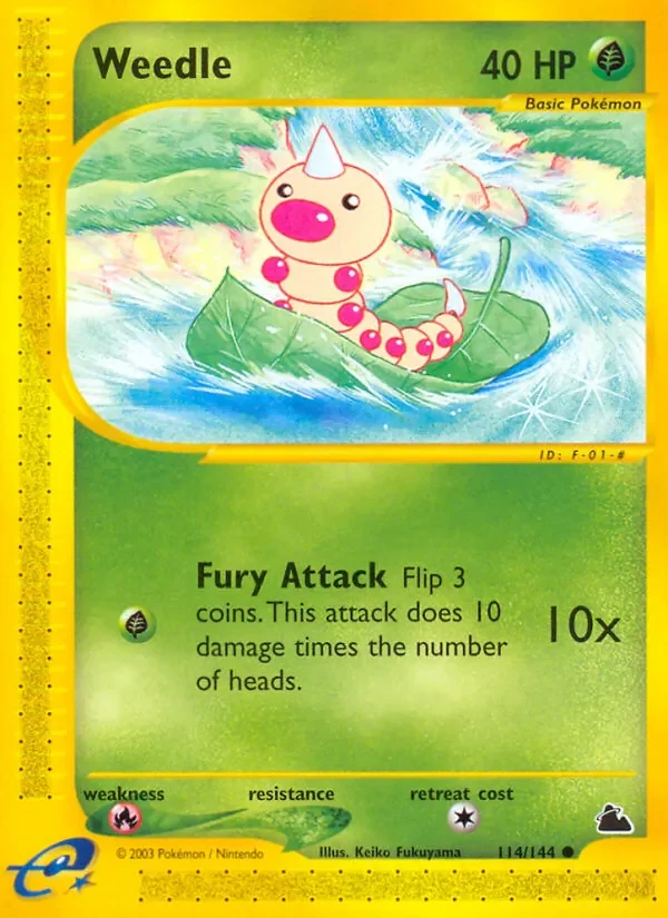 Weedle - Non-holo