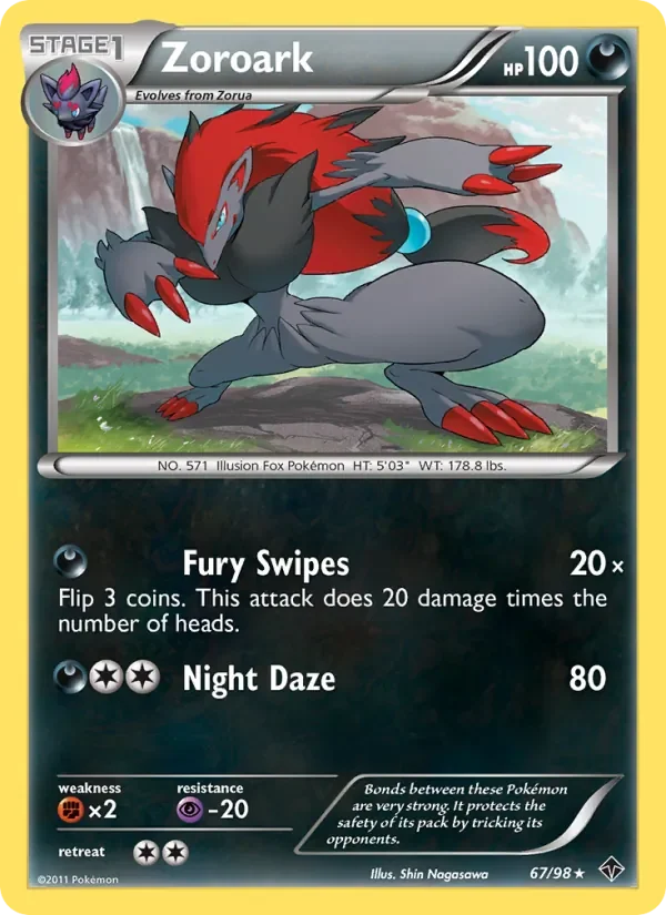 Zoroark - Non-holo