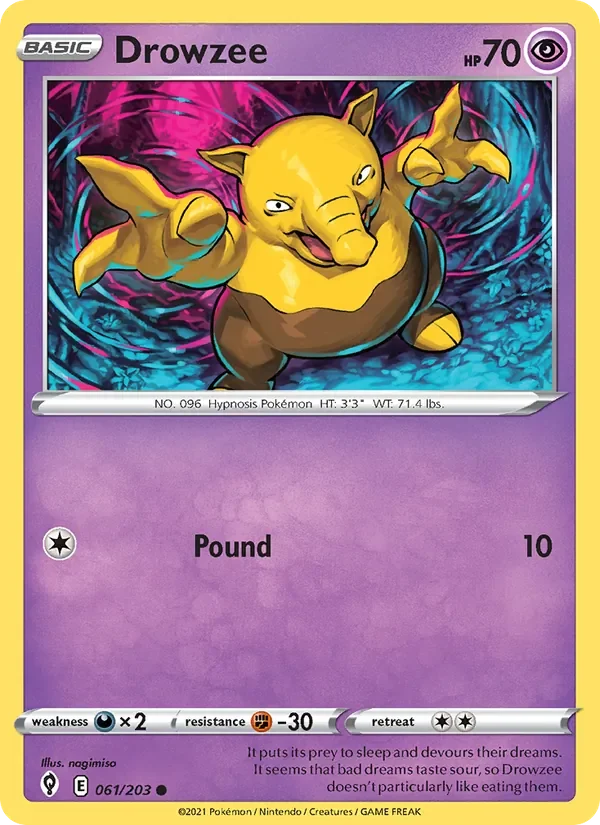 Drowzee - Non-holo