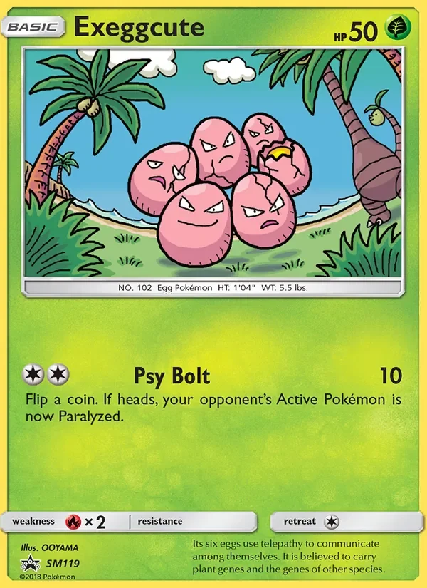 Exeggcute - Non-holo