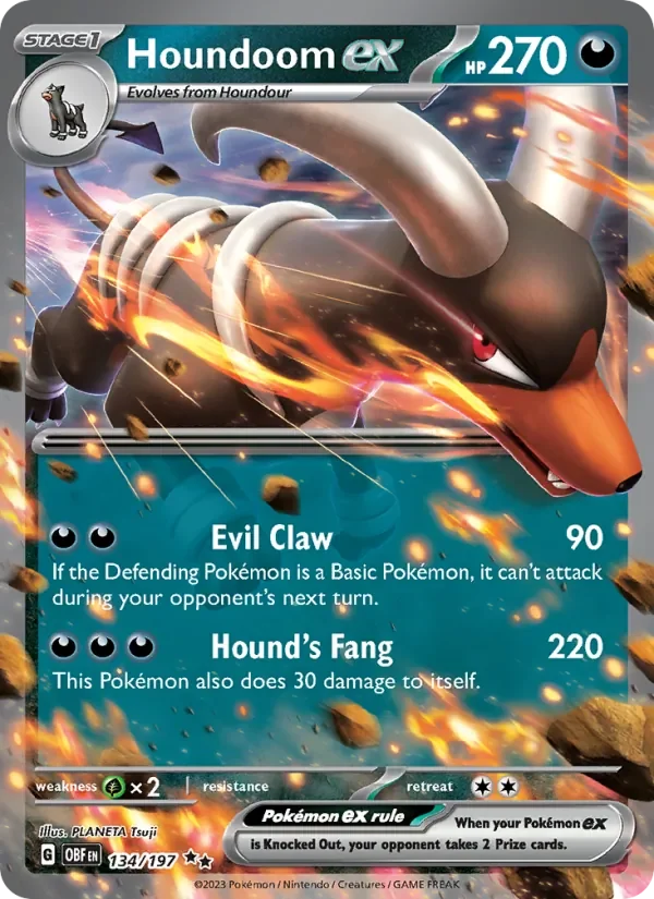 Houndoom ex - Holo