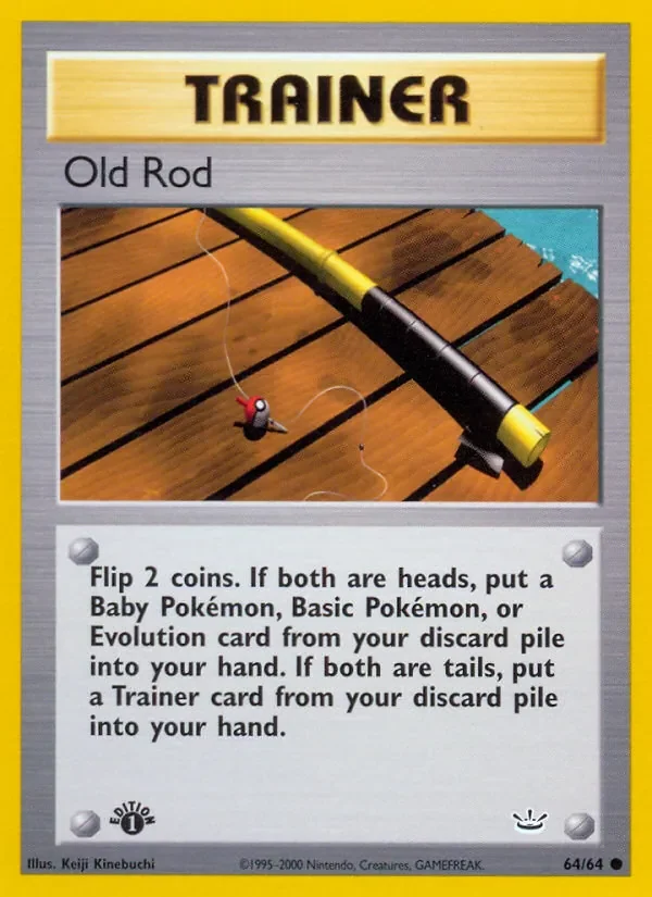 Old Rod - Non-holo