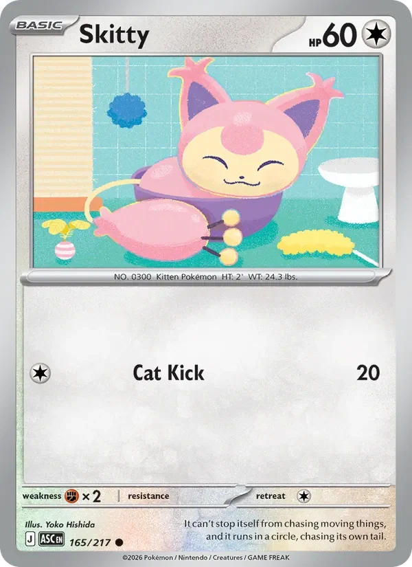 Skitty - Non-holo