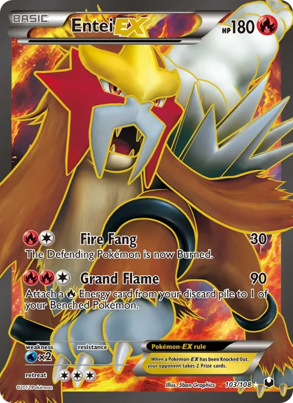 Entei-EX - Holo