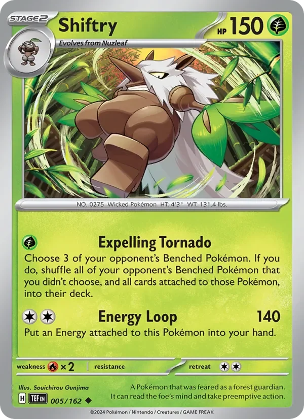 Shiftry - Non-holo