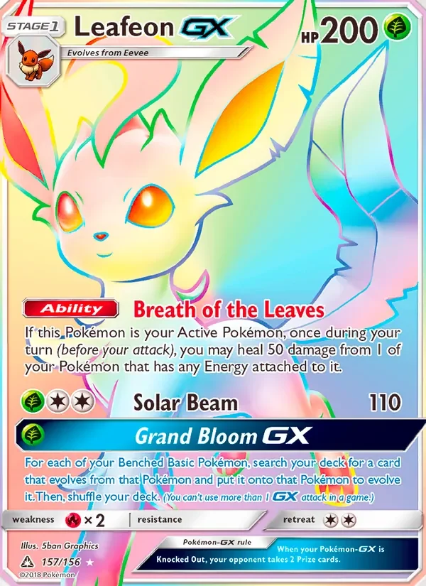 Leafeon GX - Non-holo